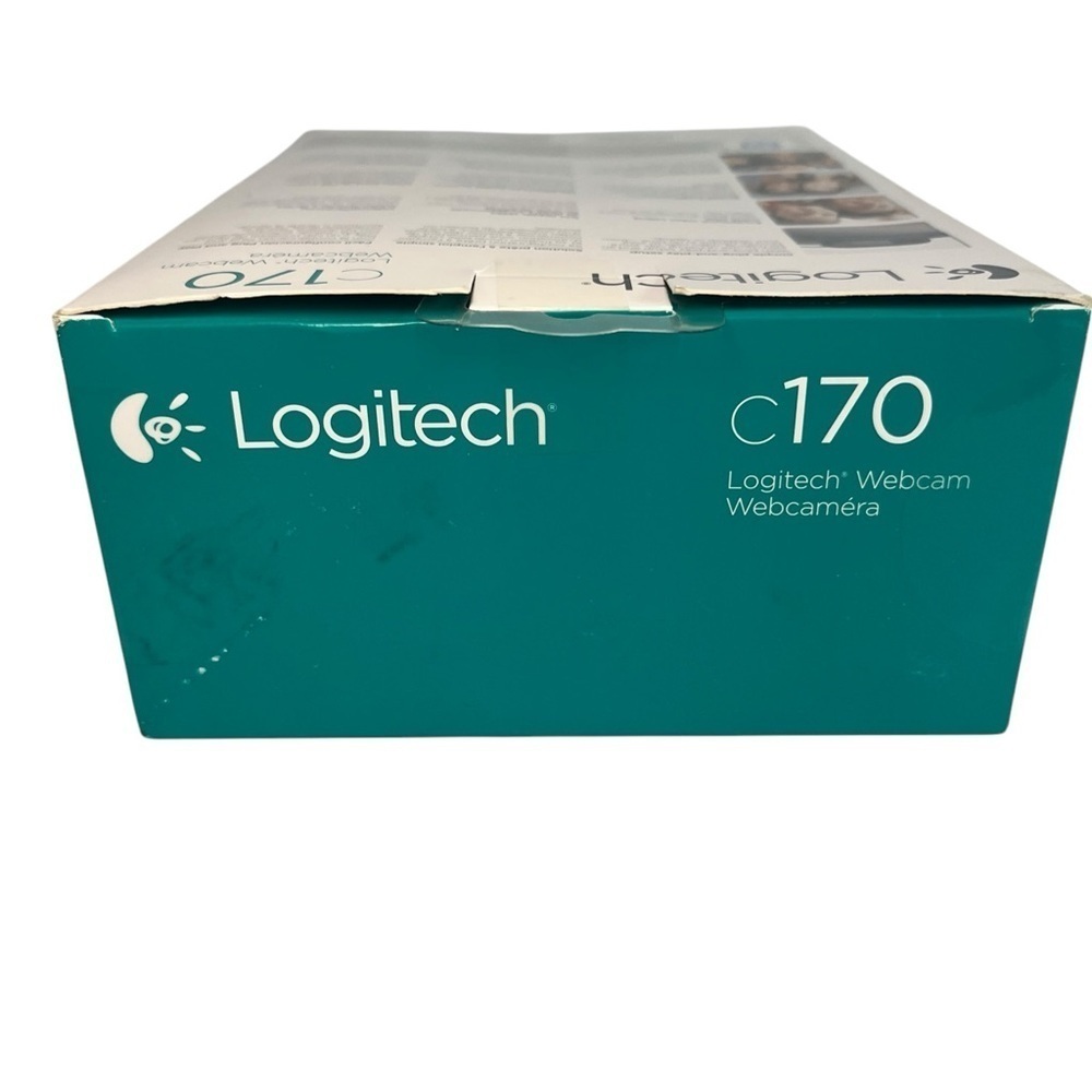 Logitech C170 Webcam 5MP USB 2.0 PC Video Camera Windows Streaming Cam - NEW - Picture 6 of 6